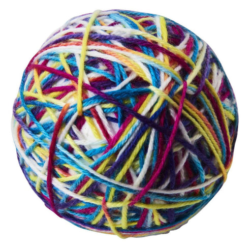 Spot Sew Much Fun Yarn Ball Cat Toy 3.5" - Poudre Pet & Feed Supply